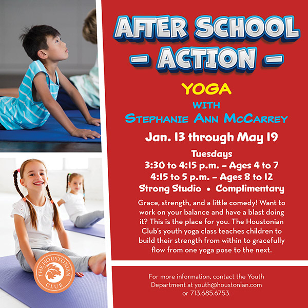 After School Action: Yoga with Stephanie Ann McCarrey