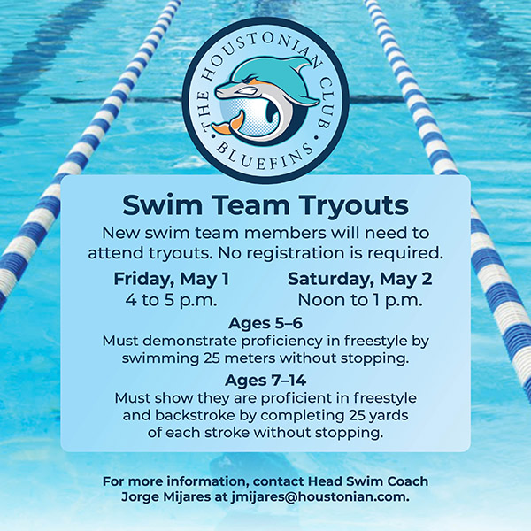 BlueFins Swim Team Tryouts