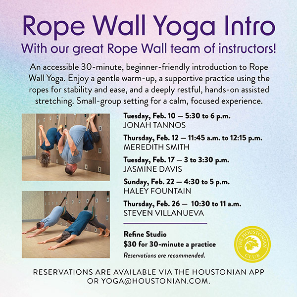 Rope Wall Yoga Intro