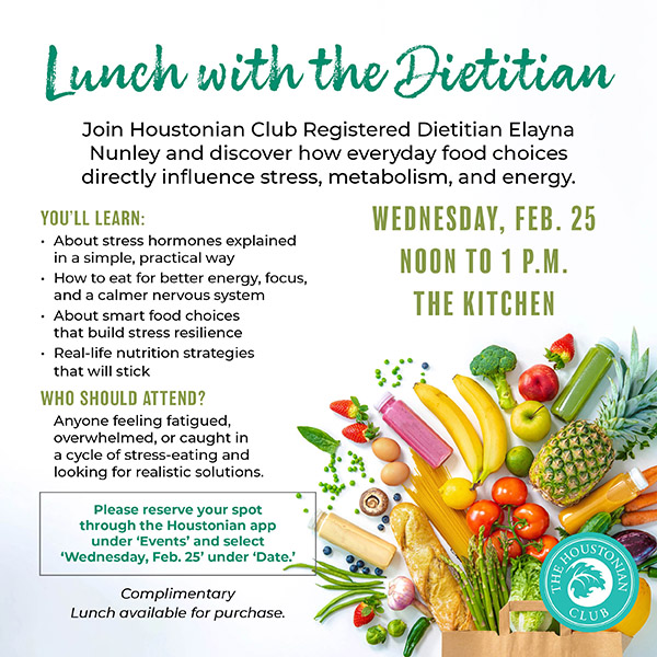 Lunch with the Dietitian