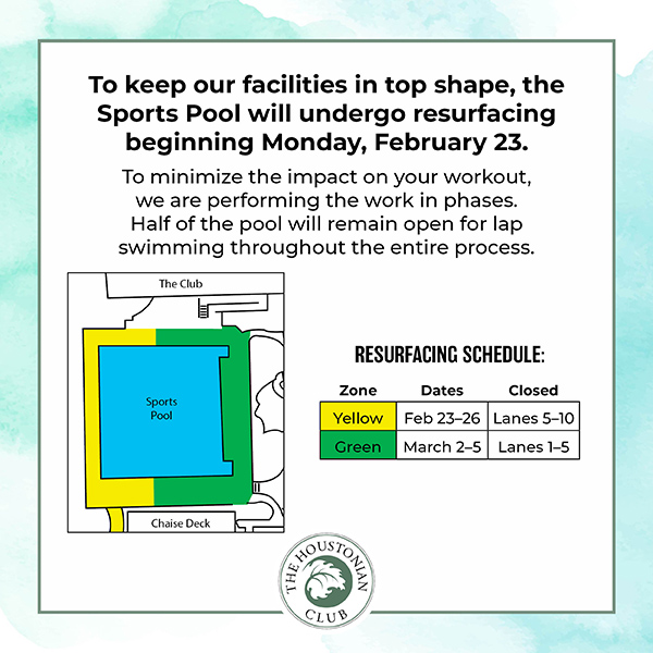 Sports Pool Resurfacing
