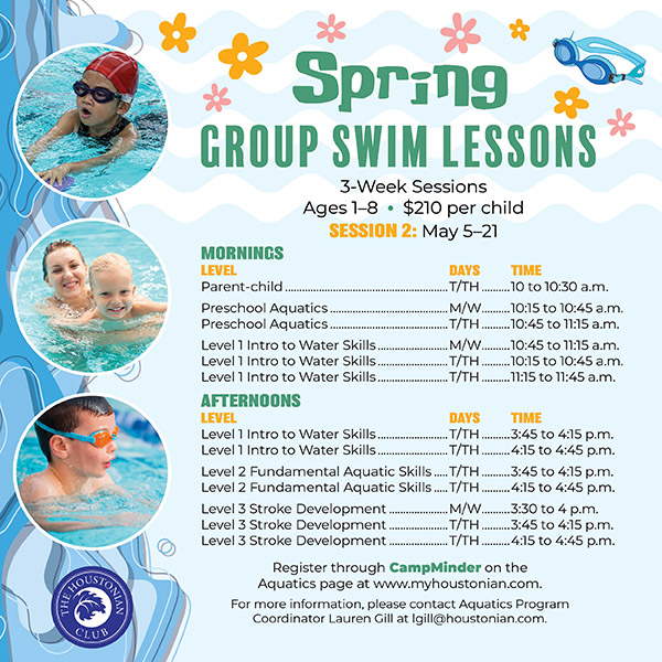 Spring Group Swim Lessons 