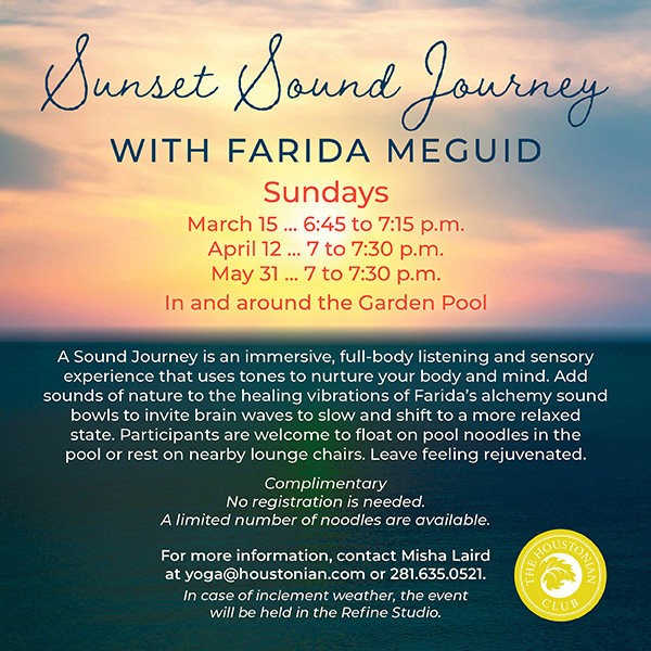 Sunset Sound Journey with Farida Meguid