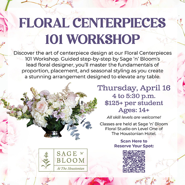 Floral Centerpieces 101 Workshop