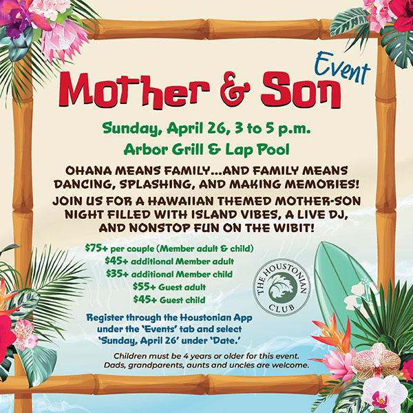 Mother & Son Event
