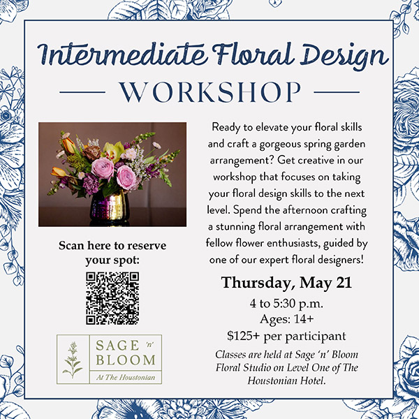 Intermediate Floral Design Workshop