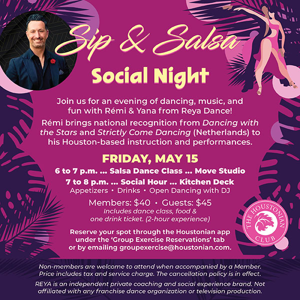 Sip & Salsa Social Night