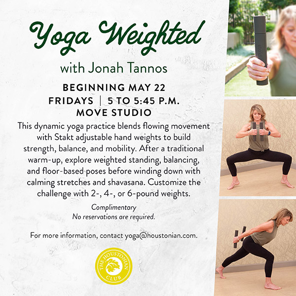 Yoga Weighted with Jonah Tannos