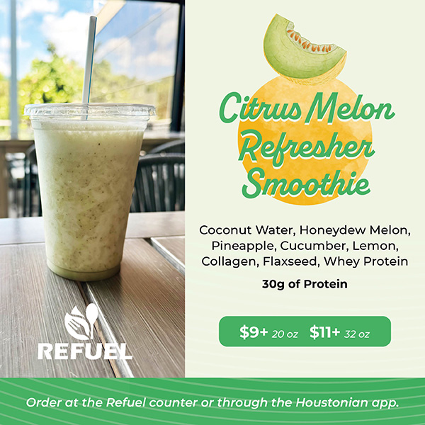 Citrus Melon Refresher Smoothie