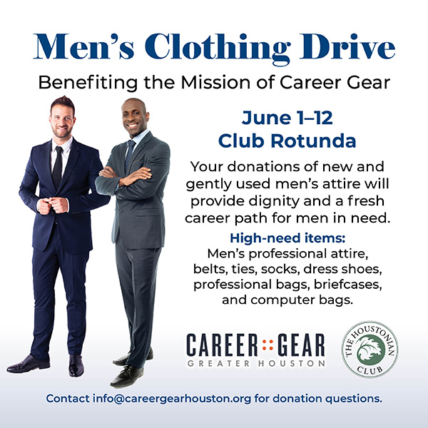 Men's Clothing Drive