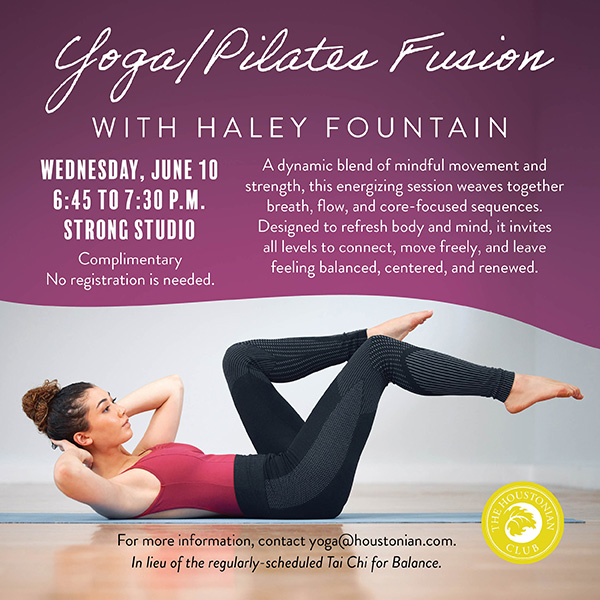 Yoga/Pilates Fusion with Haley Fountain