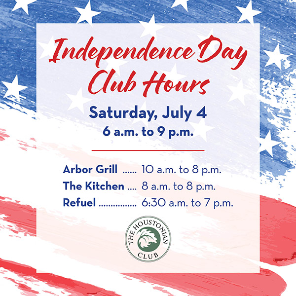 Independence Day Club Hours