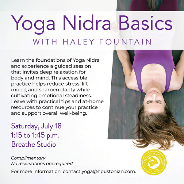 Yoga Nidra Basics with Haley Fountain