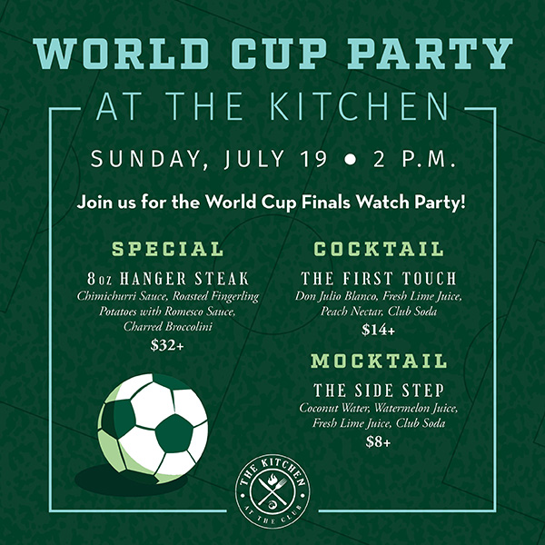 World Cup Party at The Kitchen