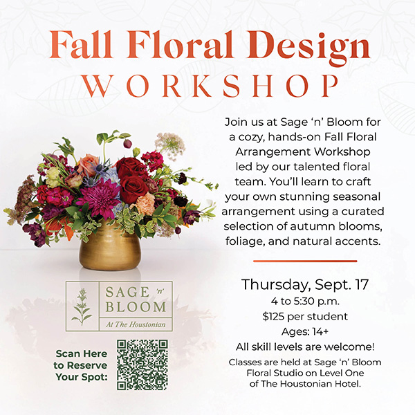 Fall Floral Design Workshop