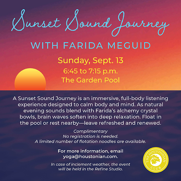 Sunset Sound Journey with Farida Meguid