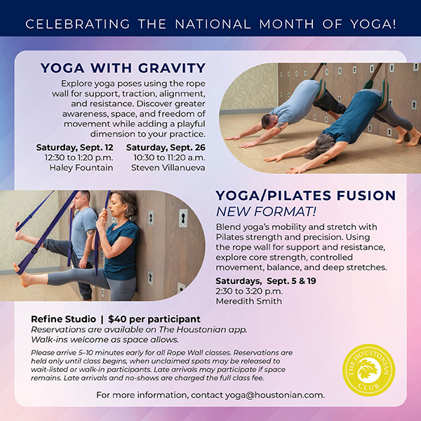 Yoga with Gravity and Yoga/Pilates Fusion