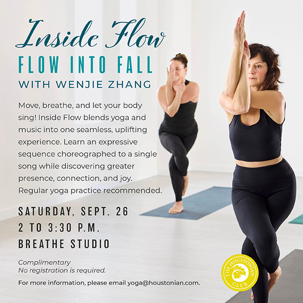 Inside Flow: Flow into Fall with Wenjie Zhang