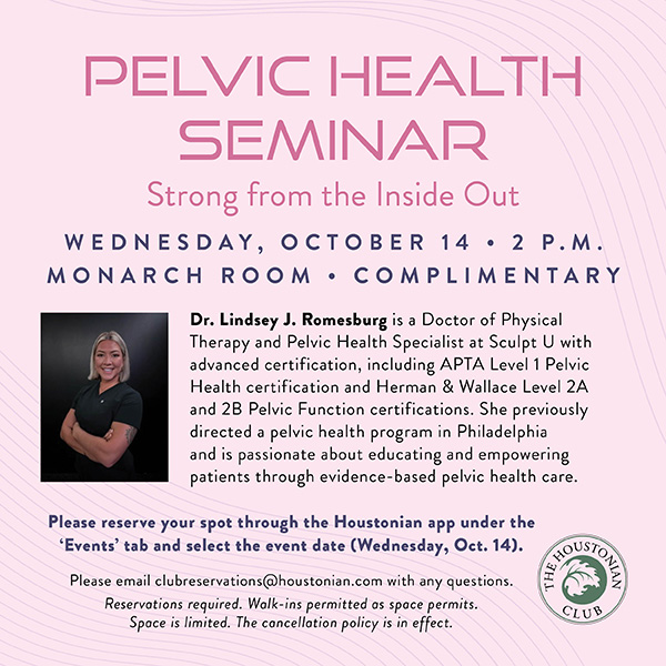 Pelvic Health Seminar