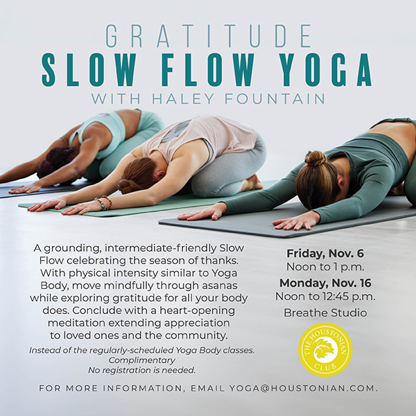 Gratitude Slow Flow Yoga with Haley Fountain