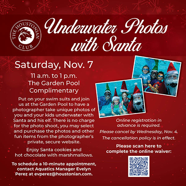 Underwater Photos with Santa