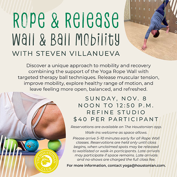 Rope & Release: Wall & Ball Mobility with Steven Villanueva