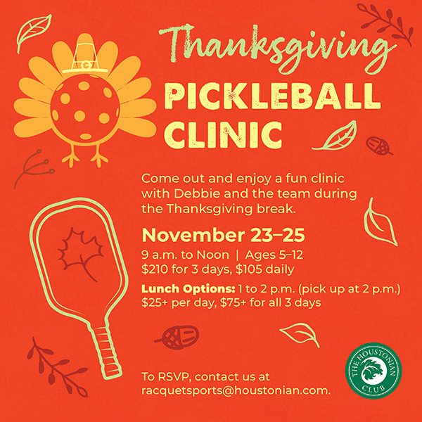 Thanksgiving Pickleball Clinic