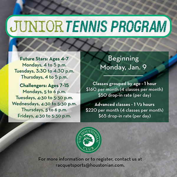 Junior Tennis Program