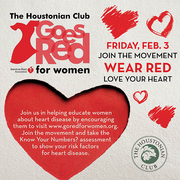 The Houstonian Club Goes Red for Women