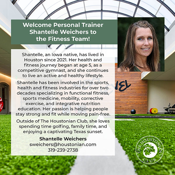 Welcome Personal Trainer Shantelle Weichers