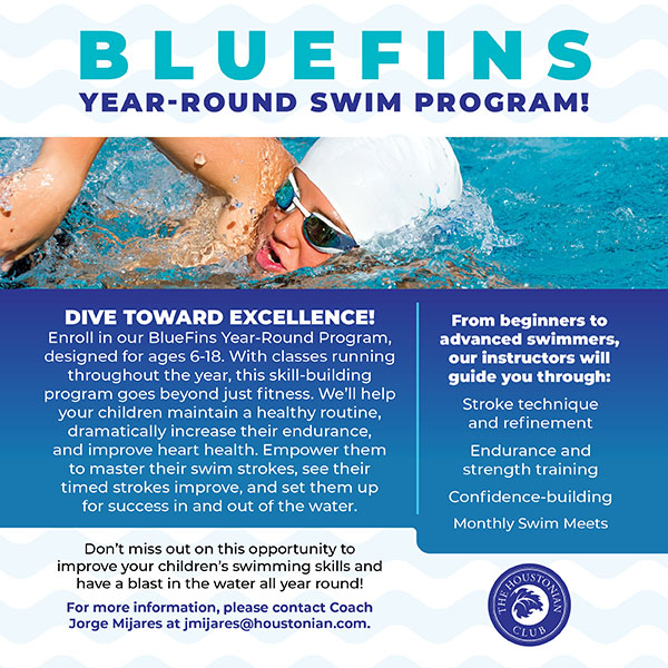 BlueFins Year-Round Swim Program!